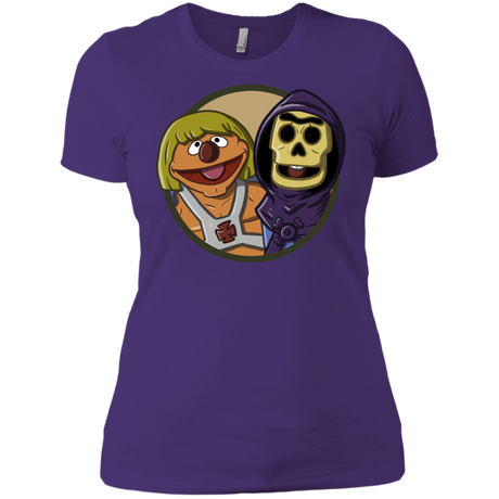 T-Shirts Purple Rush/ / X-Small Bert and Ernie Women's Premium T-Shirt