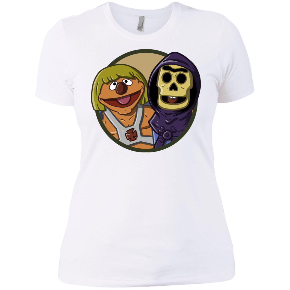 T-Shirts White / X-Small Bert and Ernie Women's Premium T-Shirt