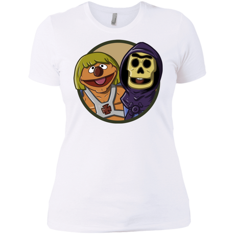 T-Shirts White / X-Small Bert and Ernie Women's Premium T-Shirt