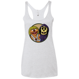 T-Shirts Heather White / X-Small Bert and Ernie Women's Triblend Racerback Tank