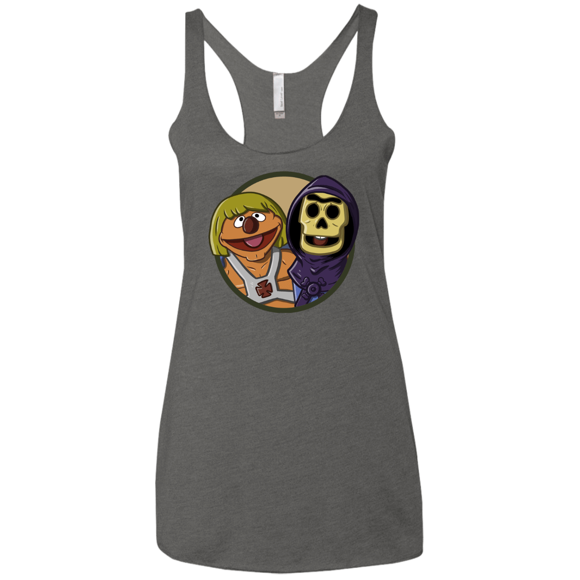 T-Shirts Premium Heather / X-Small Bert and Ernie Women's Triblend Racerback Tank