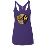 T-Shirts Purple Rush / X-Small Bert and Ernie Women's Triblend Racerback Tank