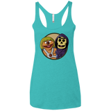 T-Shirts Tahiti Blue / X-Small Bert and Ernie Women's Triblend Racerback Tank