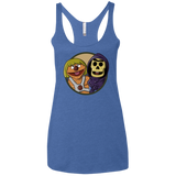 T-Shirts Vintage Royal / X-Small Bert and Ernie Women's Triblend Racerback Tank