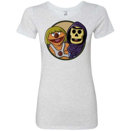 T-Shirts Heather White / S Bert and Ernie Women's Triblend T-Shirt