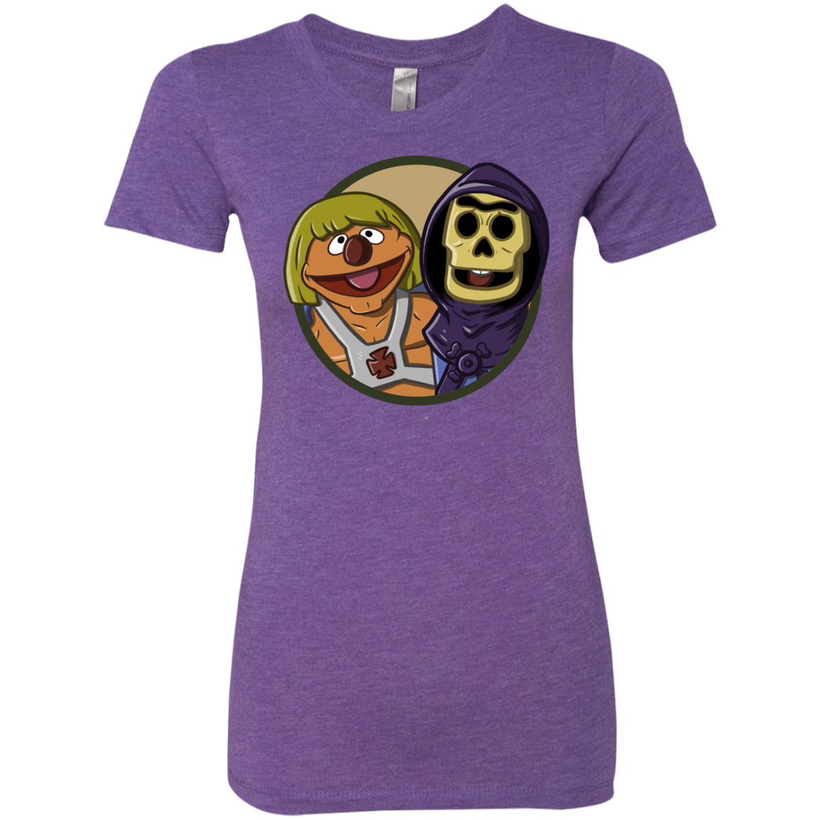 T-Shirts Purple Rush / S Bert and Ernie Women's Triblend T-Shirt