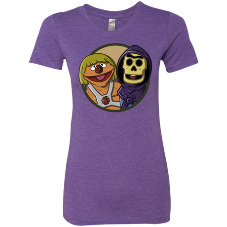 T-Shirts Purple Rush / S Bert and Ernie Women's Triblend T-Shirt