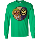 T-Shirts Irish Green / YS Bert and Ernie Youth Long Sleeve T-Shirt