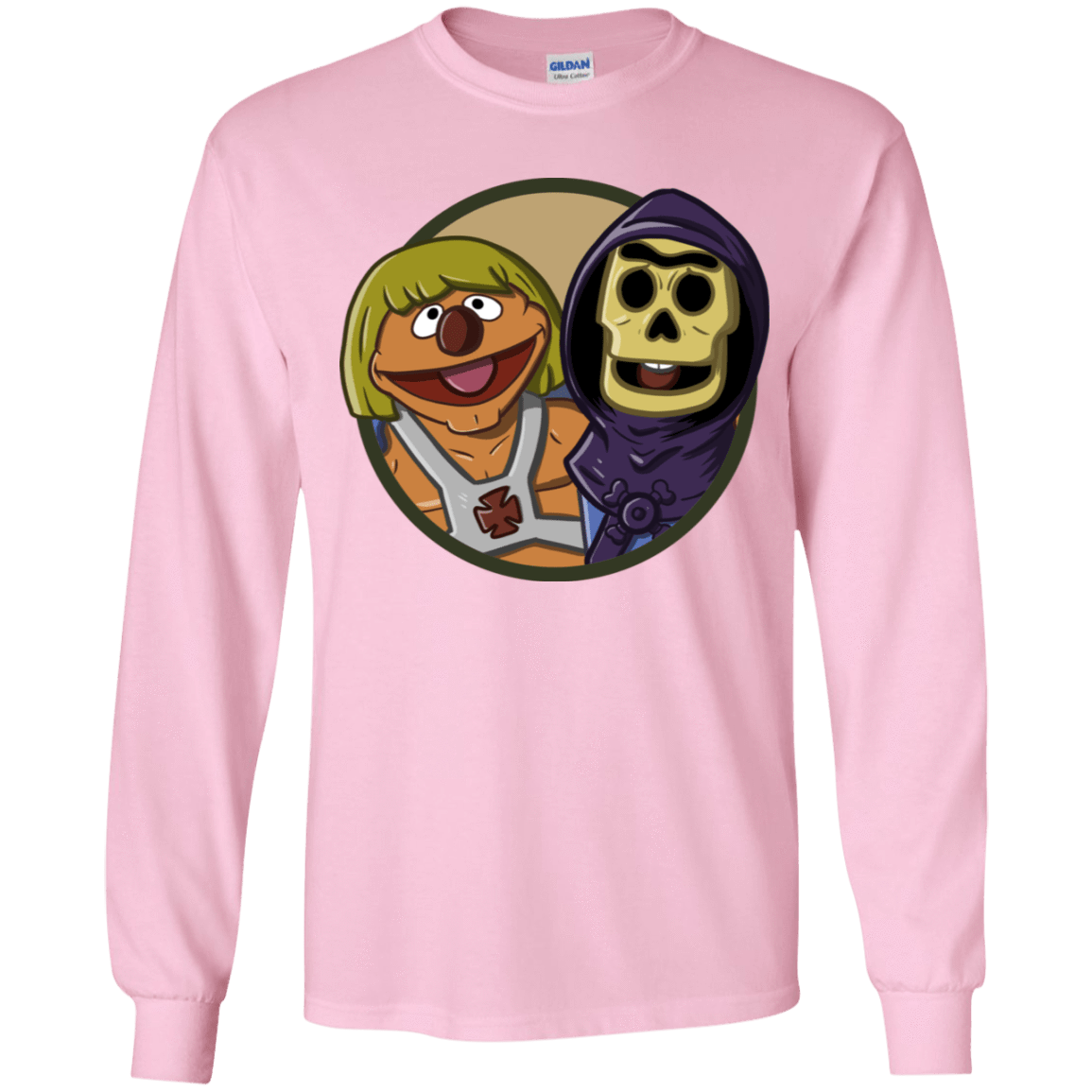 T-Shirts Light Pink / YS Bert and Ernie Youth Long Sleeve T-Shirt