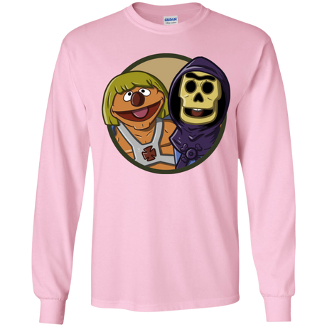 T-Shirts Light Pink / YS Bert and Ernie Youth Long Sleeve T-Shirt