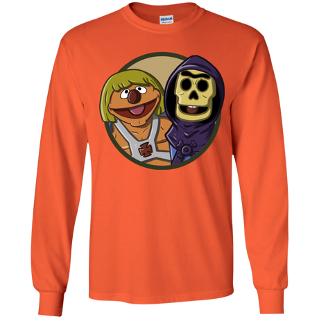 T-Shirts Orange / YS Bert and Ernie Youth Long Sleeve T-Shirt