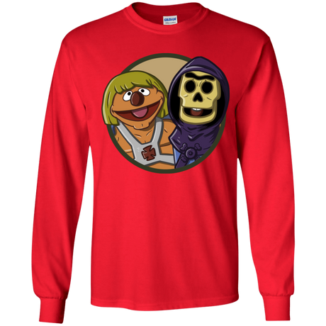 T-Shirts Red / YS Bert and Ernie Youth Long Sleeve T-Shirt