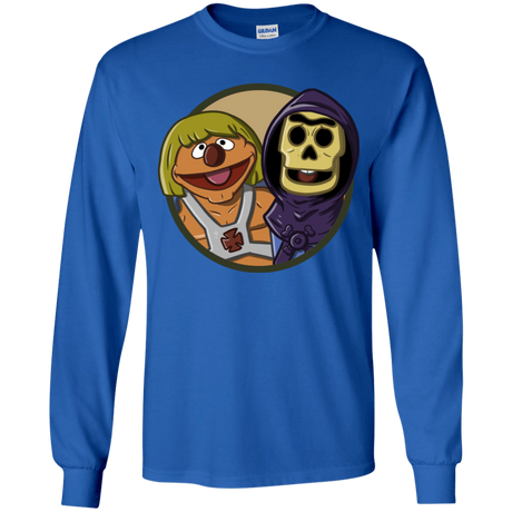 T-Shirts Royal / YS Bert and Ernie Youth Long Sleeve T-Shirt