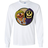 T-Shirts White / YS Bert and Ernie Youth Long Sleeve T-Shirt