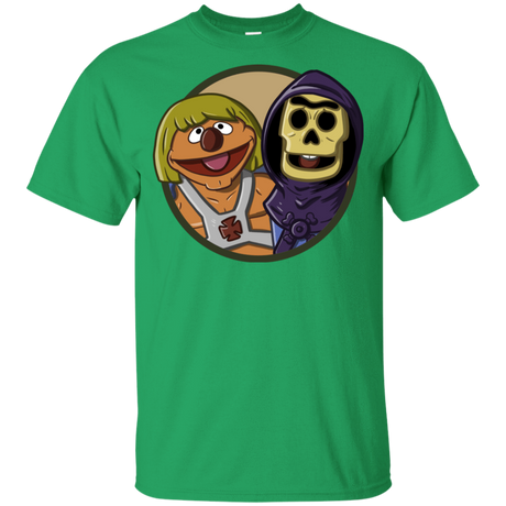 T-Shirts Irish Green / YXS Bert and Ernie Youth T-Shirt