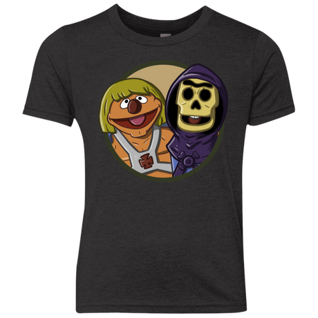 T-Shirts Vintage Black / YXS Bert and Ernie Youth Triblend T-Shirt