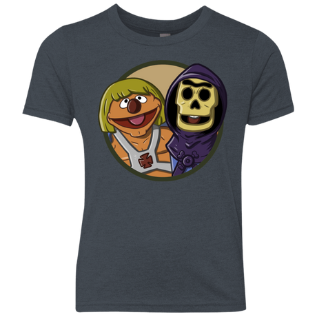 T-Shirts Vintage Navy / YXS Bert and Ernie Youth Triblend T-Shirt