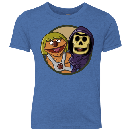 T-Shirts Vintage Royal / YXS Bert and Ernie Youth Triblend T-Shirt