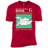 T-Shirts Red / YXS Bessie Service and Repair Manual Boys Premium T-Shirt