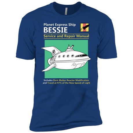T-Shirts Royal / YXS Bessie Service and Repair Manual Boys Premium T-Shirt