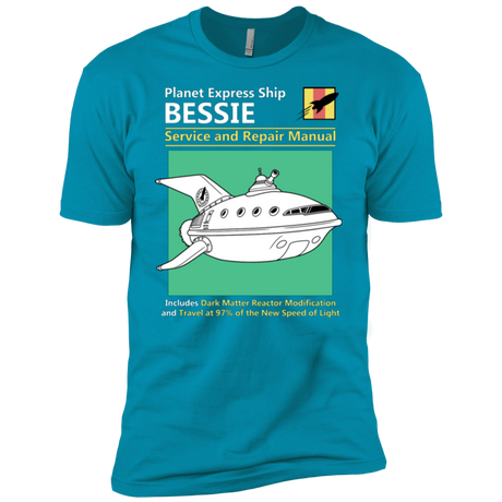 T-Shirts Turquoise / YXS Bessie Service and Repair Manual Boys Premium T-Shirt