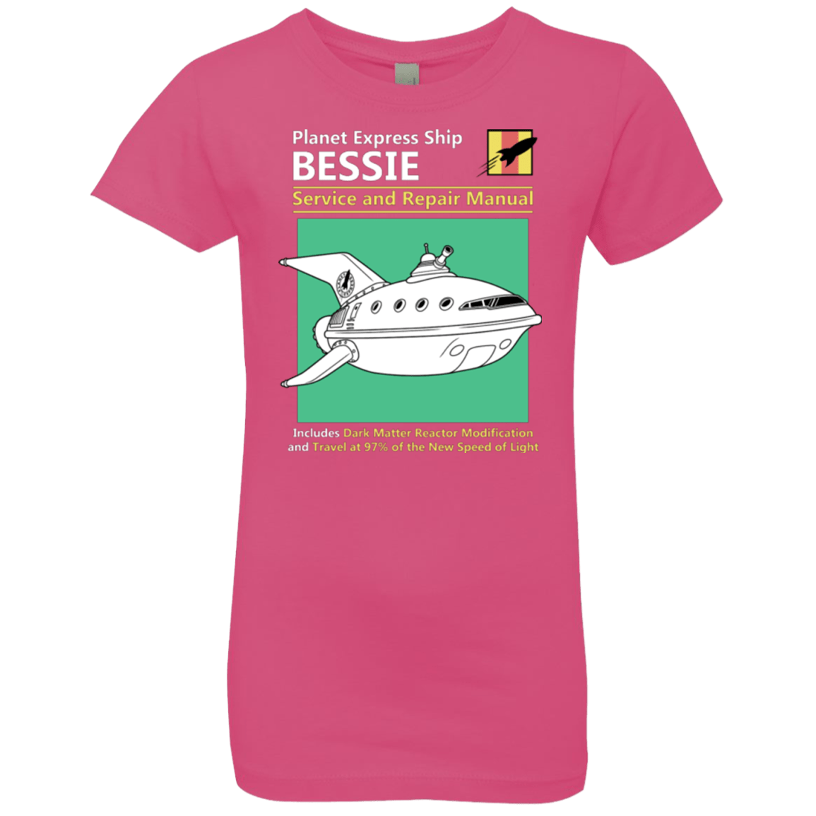 T-Shirts Hot Pink / YXS Bessie Service and Repair Manual Girls Premium T-Shirt