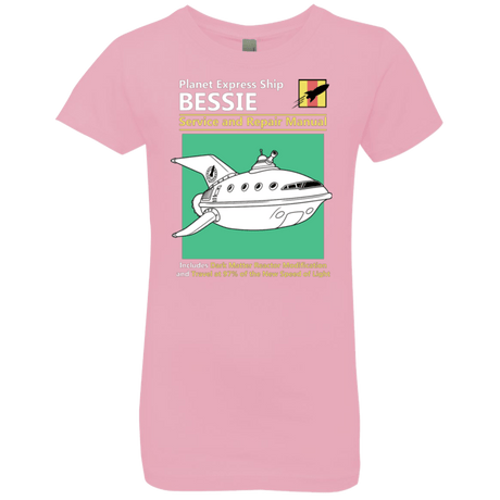 T-Shirts Light Pink / YXS Bessie Service and Repair Manual Girls Premium T-Shirt