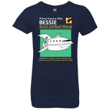 T-Shirts Midnight Navy / YXS Bessie Service and Repair Manual Girls Premium T-Shirt