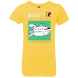 T-Shirts Vibrant Yellow / YXS Bessie Service and Repair Manual Girls Premium T-Shirt