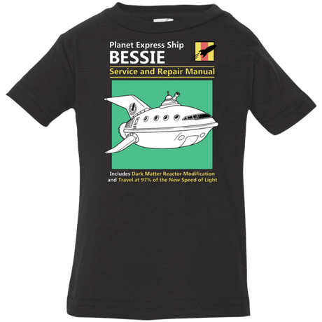T-Shirts Black / 6 Months Bessie Service and Repair Manual Infant Premium T-Shirt