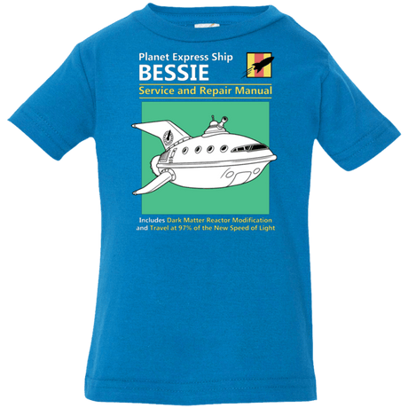 T-Shirts Cobalt / 6 Months Bessie Service and Repair Manual Infant Premium T-Shirt