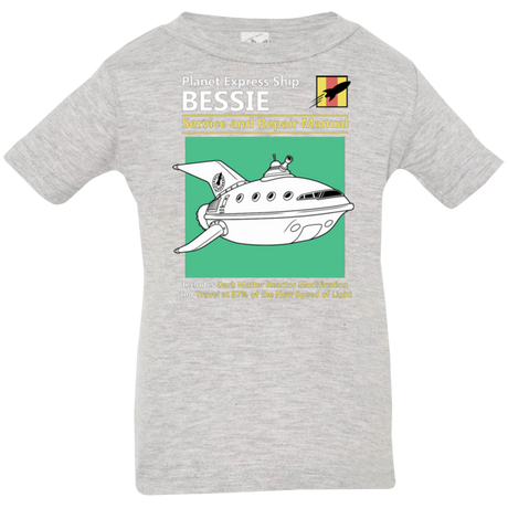 T-Shirts Heather / 6 Months Bessie Service and Repair Manual Infant Premium T-Shirt