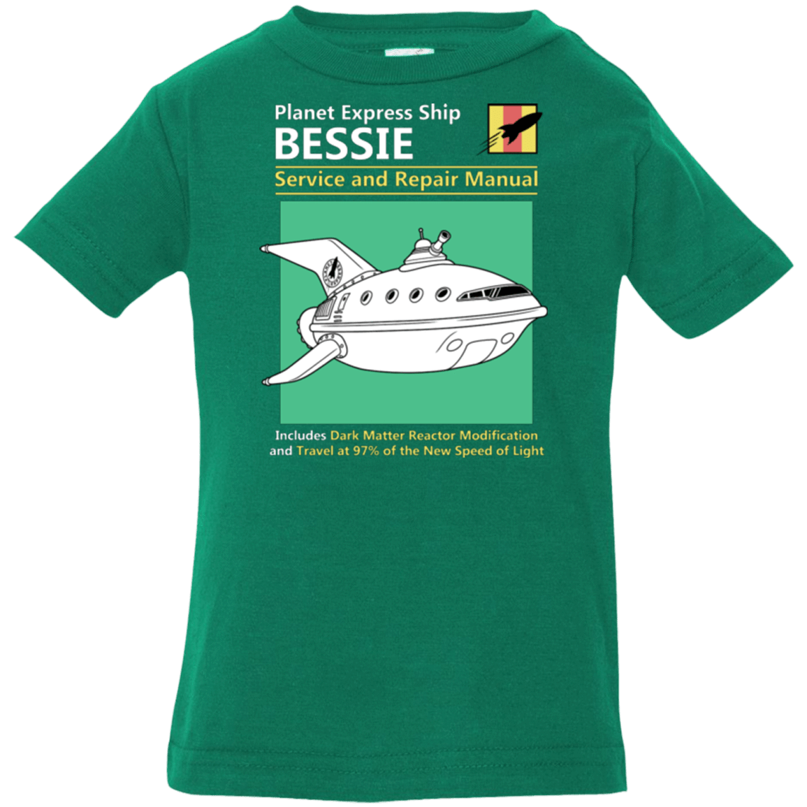 T-Shirts Kelly / 6 Months Bessie Service and Repair Manual Infant Premium T-Shirt