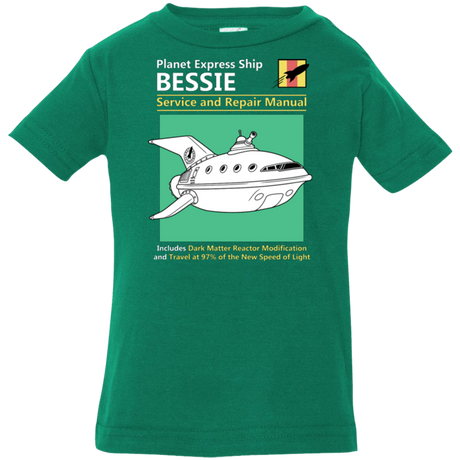T-Shirts Kelly / 6 Months Bessie Service and Repair Manual Infant Premium T-Shirt