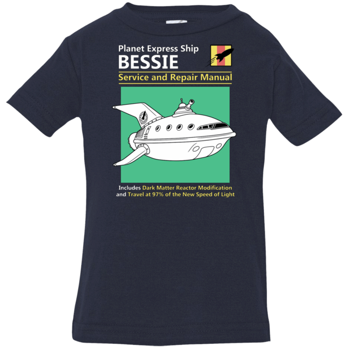 T-Shirts Navy / 6 Months Bessie Service and Repair Manual Infant Premium T-Shirt
