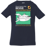 T-Shirts Navy / 6 Months Bessie Service and Repair Manual Infant Premium T-Shirt