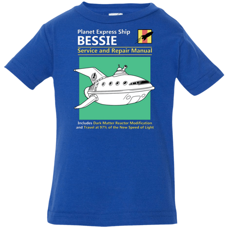 T-Shirts Royal / 6 Months Bessie Service and Repair Manual Infant Premium T-Shirt