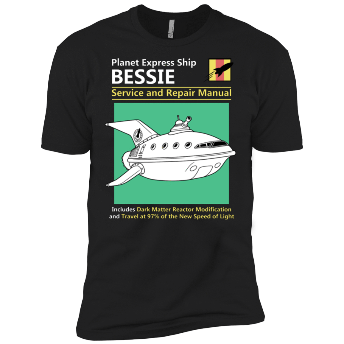 T-Shirts Black / X-Small Bessie Service and Repair Manual Men's Premium T-Shirt