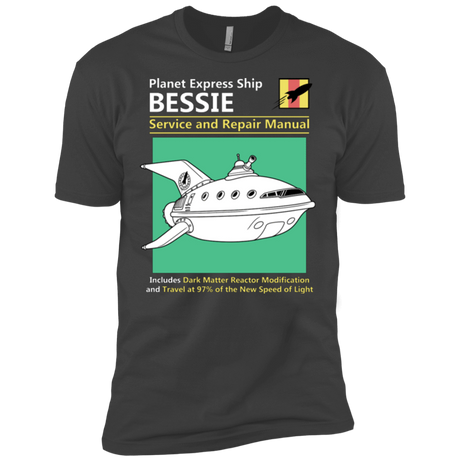 T-Shirts Heavy Metal / X-Small Bessie Service and Repair Manual Men's Premium T-Shirt