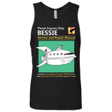 T-Shirts Black / Small Bessie Service and Repair Manual Men's Premium Tank Top