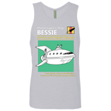 T-Shirts Heather Grey / Small Bessie Service and Repair Manual Men's Premium Tank Top