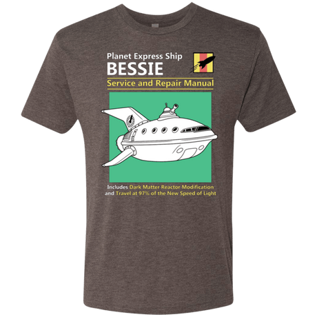 T-Shirts Macchiato / Small Bessie Service and Repair Manual Men's Triblend T-Shirt