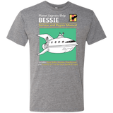 T-Shirts Premium Heather / Small Bessie Service and Repair Manual Men's Triblend T-Shirt