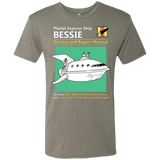 T-Shirts Venetian Grey / Small Bessie Service and Repair Manual Men's Triblend T-Shirt