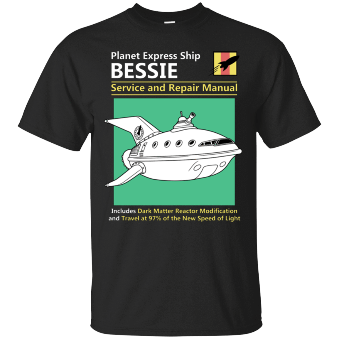 T-Shirts Black / Small Bessie Service and Repair Manual T-Shirt