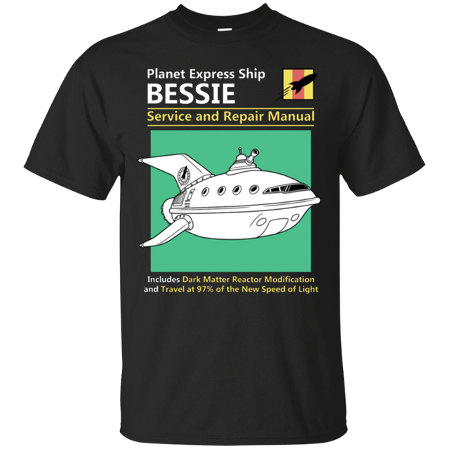 T-Shirts Black / Small Bessie Service and Repair Manual T-Shirt