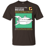 T-Shirts Dark Chocolate / Small Bessie Service and Repair Manual T-Shirt