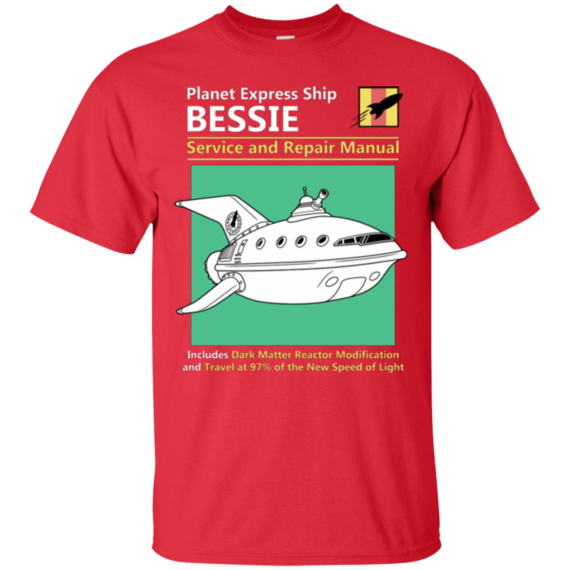 T-Shirts Red / Small Bessie Service and Repair Manual T-Shirt