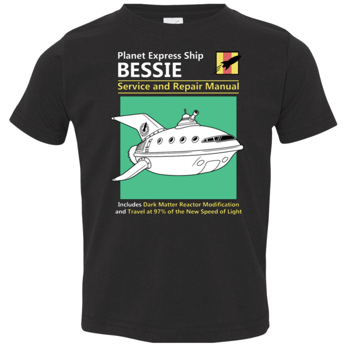 T-Shirts Black / 2T Bessie Service and Repair Manual Toddler Premium T-Shirt