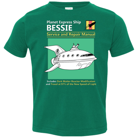 T-Shirts Kelly / 2T Bessie Service and Repair Manual Toddler Premium T-Shirt